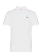 Levis Hm Polo White + Pique Tops Polos Short-sleeved White LEVI´S Men