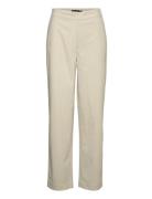 Slakani Pants Bottoms Trousers Straight Leg Cream Soaked In Luxury