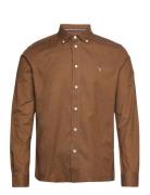 Uspa Shirt Flex Calvert Men Tops Shirts Casual Brown U.S. Polo Assn.