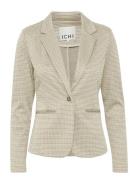 Ihkate Cameleon Bl Blazers Single Breasted Blazers Beige ICHI