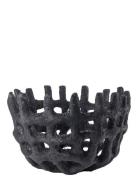 Art Piece Braided Bowl Home Decoration Decorative Platters Black Mette...