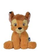Disney Super Soft Bambi, 25Cm Toys Soft Toys Stuffed Animals Orange Ba...