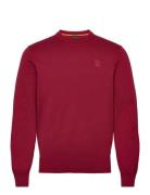 Kanovano Tops Knitwear Round Necks Red BOSS