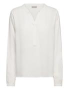 Frhaida Bl 1 Tops Blouses Long-sleeved White Fransa