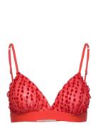 Reggipetto Lingerie Bras & Tops Soft Bras Bralette Red Love Stories