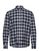 Tartan Twill Shirt Bd Designers Shirts Casual Navy Morris