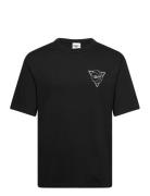 Bb Seasonal Graphic Sport T-shirts Short-sleeved Black Reebok Classics