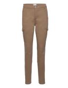 Jolie Cargo 057 Teak Brown Bottoms Trousers Cargo Pants Brown FIVEUNIT...