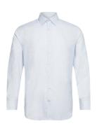 Slhslimdetail Shirt Ls Classic Noos Tops Shirts Casual Blue Selected H...