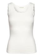 Top Tops T-shirts & Tops Sleeveless White Sofie Schnoor