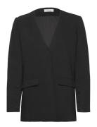 Malou Long Blazer Blazers Single Breasted Blazers Black Marville Road