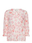 Misha Top Tops Blouses Long-sleeved Pink Fabienne Chapot