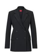 Avani Blazers Double Breasted Blazers Black HUGO