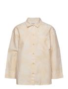 Hilba Pulloposti Tops Shirts Long-sleeved Cream Marimekko