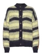 Helen Tops Knitwear Cardigans Yellow Stella Nova