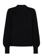 Yasfonny Ls Knit Pullover S. Noos Tops Knitwear Jumpers Black YAS