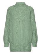 Onlsage Life Ls Highneck Knt Tops Knitwear Jumpers Green ONLY