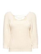 Cmevie-Pullover Tops Knitwear Jumpers Cream Copenhagen Muse