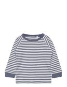 Blouse Ls - Boys Tops Sweat-shirts & Hoodies Sweat-shirts Blue Fixoni