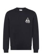 Triangle Mountain Back Graphic Crew Sweat Tops Sweat-shirts & Hoodies ...