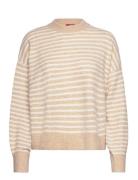 Women Sweaters Long Sleeve Tops Knitwear Jumpers Beige Esprit Casual