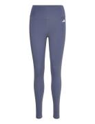 Te 78 Tig Sport Running-training Tights Blue Adidas Performance