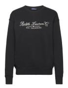 Logo Cotton Fleece Pullover Tops Sweat-shirts & Hoodies Sweat-shirts B...