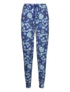 Pant Jersey Dreamer Bottoms Trousers Straight Leg Blue Hunkemöller