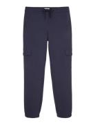 Pants Casual Cargo Bottoms Trousers Cargo Pants Navy Tom Tailor