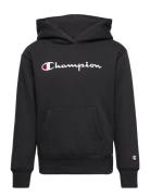 Hooded Sweatshirt Sport Sweat-shirts & Hoodies Hoodies Black Champion