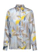 Mmtaylor Florie Shirt Tops Shirts Long-sleeved Blue MOS MOSH