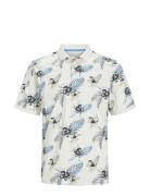 Jjchill Aop Polo Ss Tops Polos Short-sleeved White Jack & J S