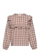 Nmfbeate Ls Loose Shirt Lil Tops Shirts Long-sleeved Shirts Brown Lil'...