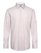 P-Hank-Kent-C1-222 Tops Shirts Business Beige BOSS