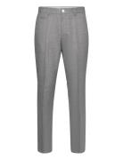 H-Lenon-224 Bottoms Trousers Formal Grey BOSS