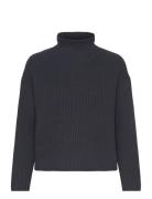 Angelinepw Pu Tops Knitwear Jumpers Navy Part Two