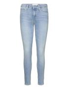 Mid Rise Skinny Bottoms Jeans Skinny Blue Calvin Klein Jeans