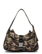 Thea Shoulder Bag Bags Top Handle Bags Green Silfen