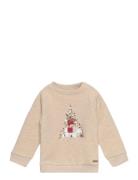 Sweatshirt Tops Sweat-shirts & Hoodies Sweat-shirts Beige Minymo