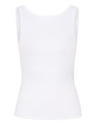 Drewgz Sl Reversible Top Noos Tops T-shirts & Tops Sleeveless White Ge...