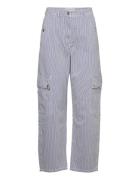 Lyrik Bottoms Trousers Cargo Pants Blue Munthe