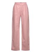 Nlfhill Linen Reg Pant Bottoms Trousers Pink LMTD