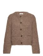 Madeleine Alpaca Cardigan Tops Knitwear Cardigans Brown Marville Road