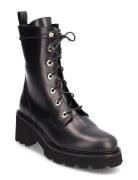 Bottines Cimo Shoes Boots Ankle Boots Laced Boots Black Ba&sh