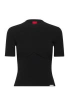 Sriangler Tops Knitwear Jumpers Black HUGO