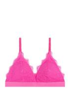 Gwen Lingerie Bras & Tops Soft Bras Bralette Pink Love Stories