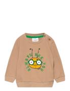 Tnsjuzzy Waffle Sweatshirt Tops Sweat-shirts & Hoodies Sweat-shirts Be...