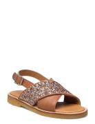 Sandals - Flat - Open Toe - Op Shoes Summer Shoes Sandals Brown ANGULU...