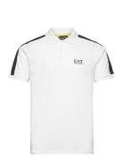 Polo Tops Polos Short-sleeved White EA7