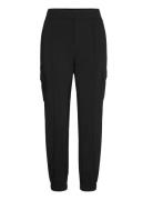 Mmantina Izzy Pant Bottoms Trousers Cargo Pants Black MOS MOSH